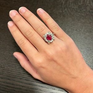 Ruby and Diamond Ring